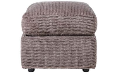HOME Barney Footstool - Taupe